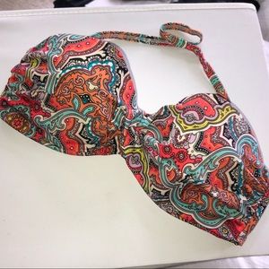 Victoria’s Secret Structured Bandeau Bikini Top.